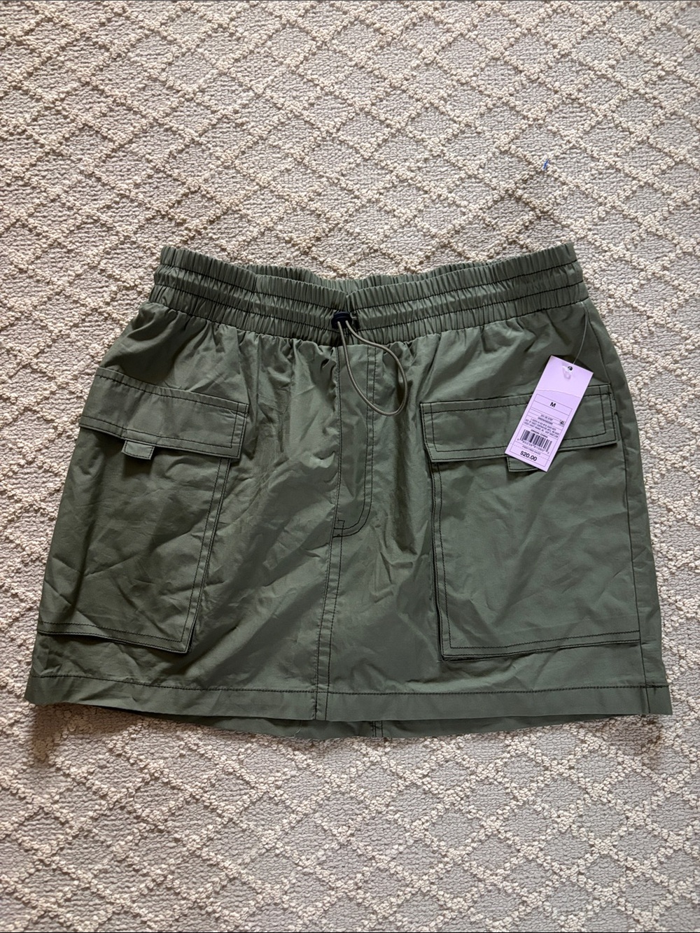 NWT wild fable Olive Green Cargo Mini Skirt
